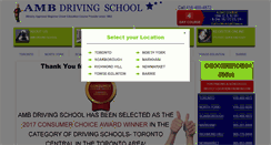Desktop Screenshot of ambdriving.com